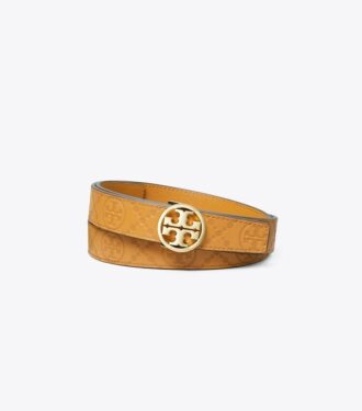 1″ Miller T Monogram Deri Kemer 1″ Miller T Monogram Deri Kemer