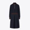 A-Line Turtleneck Zip Elbise A-Line Turtleneck Zip Elbise