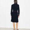 A-Line Turtleneck Zip Elbise A-Line Turtleneck Zip Elbise