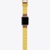 Apple Watch® için Çift Perçinli Kordon, Sarı Deri Apple Watch® için Çift Perçinli Kordon, Sarı Deri