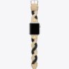 Apple Watch® için Örgü Kordon, Krem/Siyah Deri, 38 mm – 40 mm Apple Watch® için Örgü Kordon, Krem/Siyah Deri, 38 mm – 40 mm