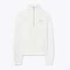 Ağır Fransız havlu kumaştan yarım fermuarlı sweatshirt Ağır Fransız havlu kumaştan yarım fermuarlı sweatshirt
