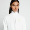 Ağır Fransız havlu kumaştan yarım fermuarlı sweatshirt Ağır Fransız havlu kumaştan yarım fermuarlı sweatshirt
