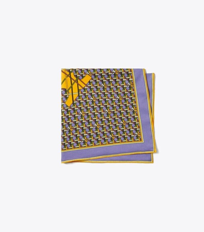 Basket-Weave Logo Jersey Boyun Atkısı Basket-Weave Logo Jersey Boyun Atkısı