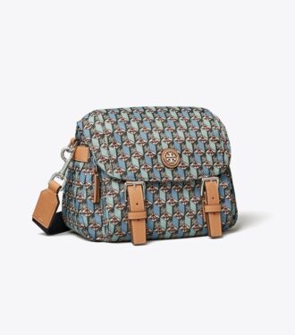 Baskılı Naylon Küçük Messenger