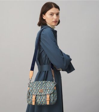 Baskılı Naylon Küçük Messenger