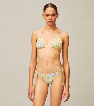 Baskılı İp Bikini Üstü