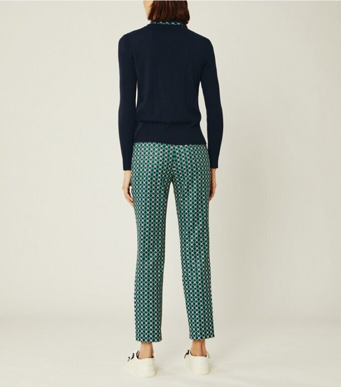Baskılı Teknik Twill Golf Pantolon Baskılı Teknik Twill Golf Pantolon