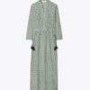 Baskılı Uzun Kaftan Baskılı Uzun Kaftan