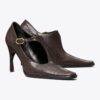 Bükümlü Topuklu Monk Strap