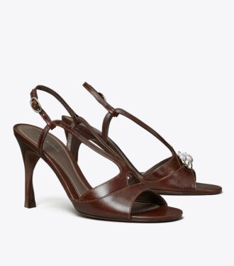 Bükümlü Topuklu Sandal