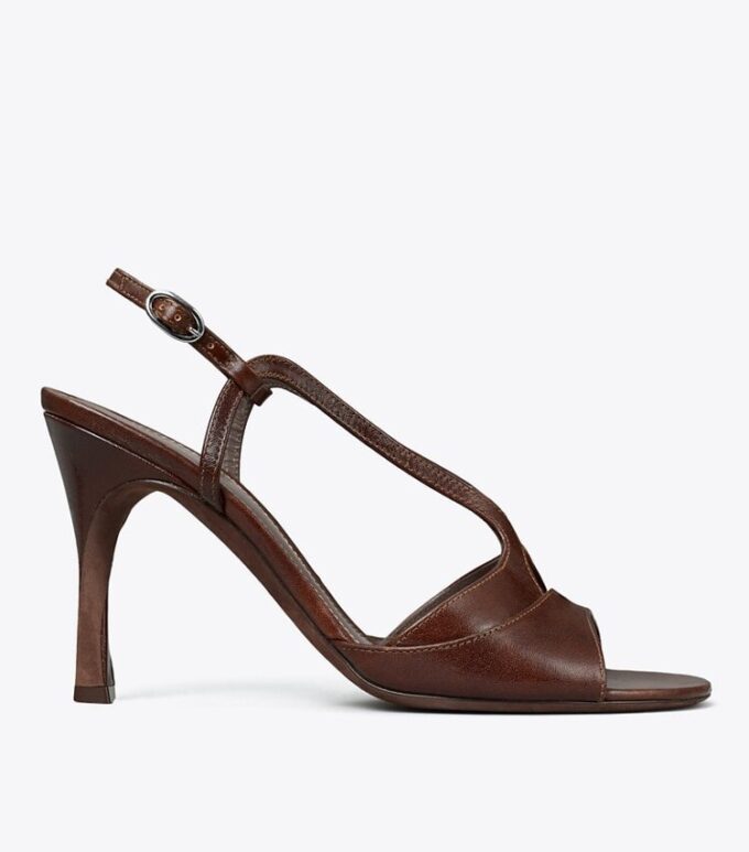 Bükümlü Topuklu Sandal Bükümlü Topuklu Sandal