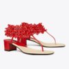 Boncuklu Topuklu Sandal Boncuklu Topuklu Sandal