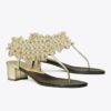 Boncuklu Topuklu Sandal Boncuklu Topuklu Sandal