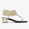 Boncuklu Topuklu Sandal Boncuklu Topuklu Sandal