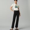Boot-Cut Denim Pantolon