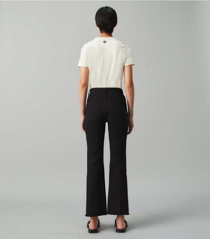 Boot-Cut Denim Pantolon