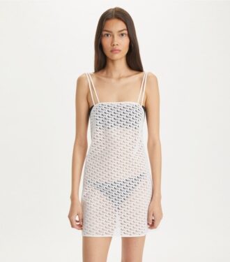 Broderie Mini Elbise