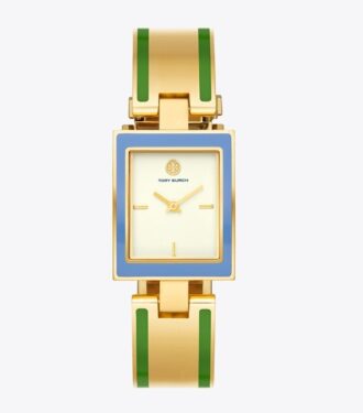 Buddy Bangle Saat, Altın Rengi/Çok Renkli Paslanmaz Çelik, 26 X 32 Mm