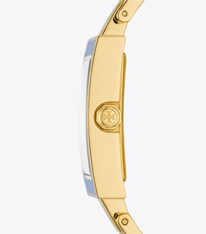 Buddy Bangle Saat, Altın Rengi/Çok Renkli Paslanmaz Çelik, 26 X 32 Mm