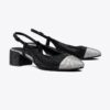 Cap-Toe Pavé Slingback Cap-Toe Pavé Slingback