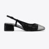 Cap-Toe Pavé Slingback Cap-Toe Pavé Slingback