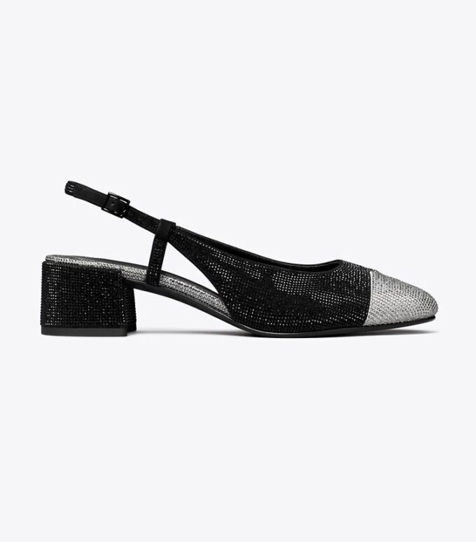 Cap-Toe Pavé Slingback Cap-Toe Pavé Slingback