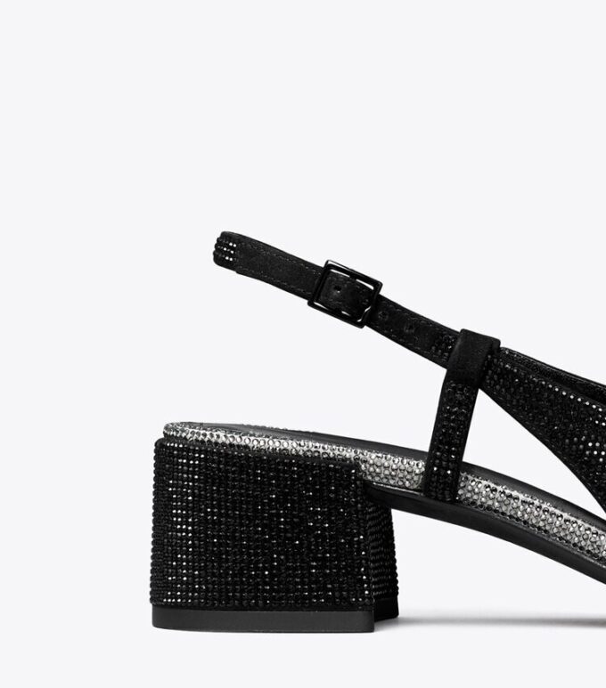 Cap-Toe Pavé Slingback Cap-Toe Pavé Slingback
