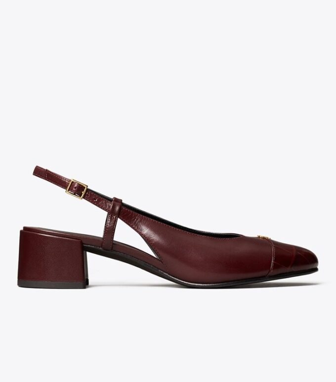 Cap-Toe Slingback Pump Cap-Toe Slingback Pump