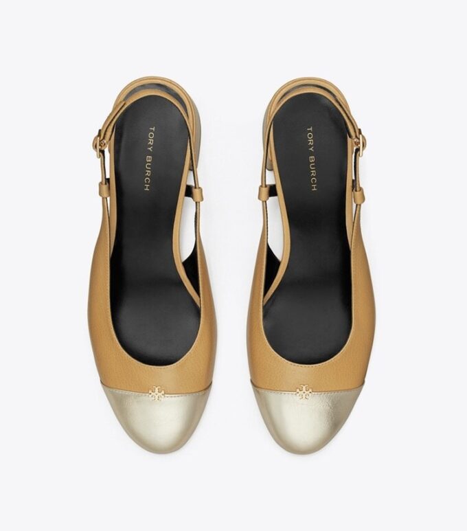 Cap-Toe Slingback Pump Cap-Toe Slingback Pump