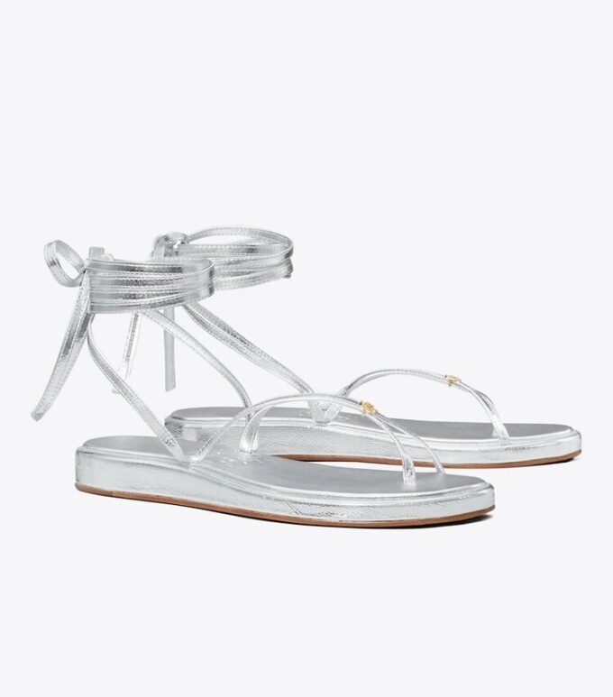Capri Ayak Bileği Sargılı Sandal