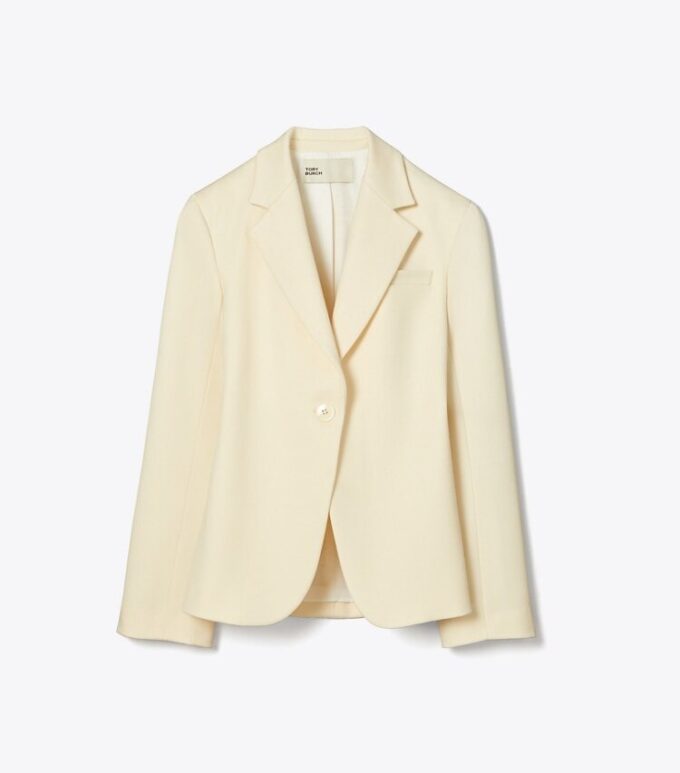 Cinched Twill Blazer Cinched Twill Blazer