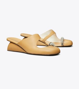 Delikli Mule Wedge