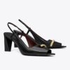 Delikli Peep-Toe Slingback Delikli Peep-Toe Slingback