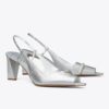 Delikli Peep-Toe Slingback Delikli Peep-Toe Slingback