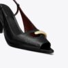 Delikli Peep-Toe Slingback Delikli Peep-Toe Slingback