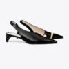 Delikli Slingback Topuk Delikli Slingback Topuk