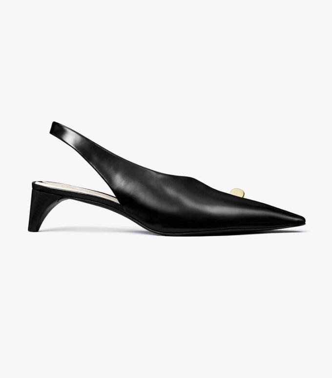 Delikli Slingback Topuk Delikli Slingback Topuk