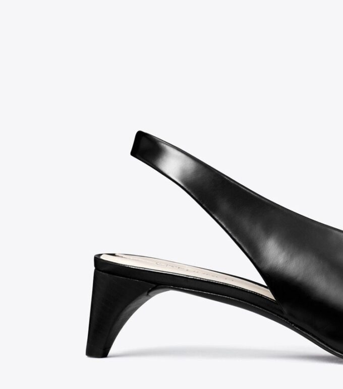 Delikli Slingback Topuk Delikli Slingback Topuk