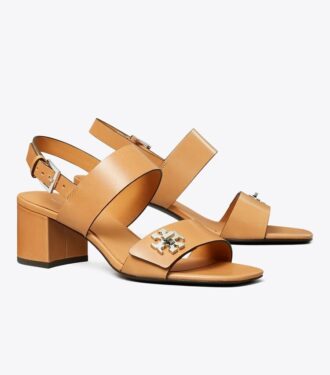 Döner Kilit Topuklu Sandal