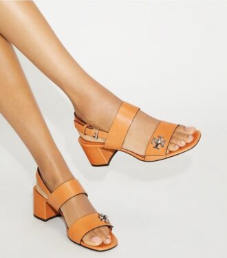 Döner Kilit Topuklu Sandal