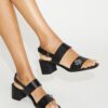 Döner Kilit Topuklu Sandal