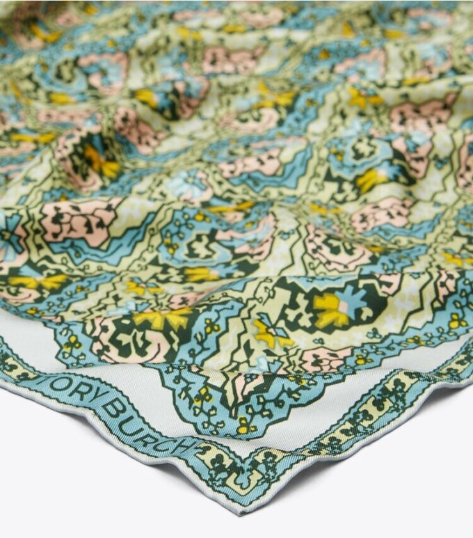 Dream Paisley İpek Kare Eşarp Dream Paisley İpek Kare Eşarp