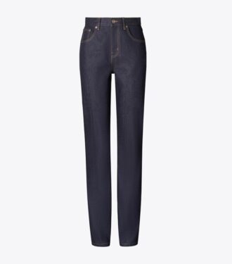 Düz Paça Denim Jean