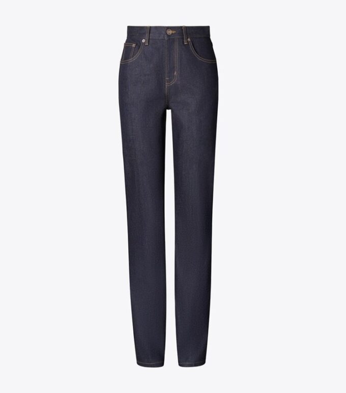 Düz Paça Denim Jean