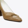 Şekillendirilmiş Peep-Toe Topuklu Ayakkabı Şekillendirilmiş Peep-Toe Topuklu Ayakkabı