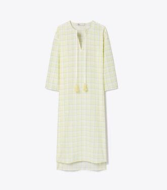 Ekose Pamuklu Kaftan