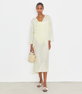 Ekose Pamuklu Kaftan