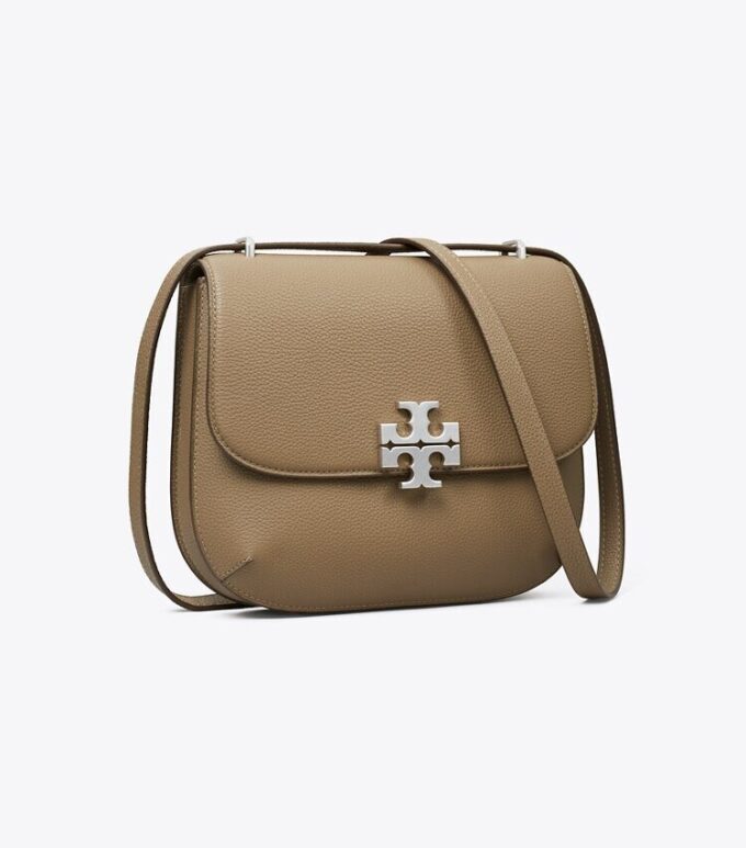 Eleanor Pebbled Slim Saddlebag Eleanor Pebbled Slim Saddlebag