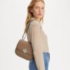 Eleanor Pebbled Slim Saddlebag Eleanor Pebbled Slim Saddlebag